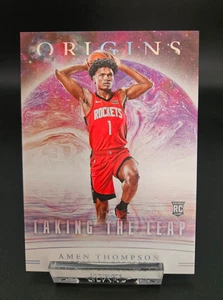 2023-24 Panini Origins Taking the leap #9 Amen Thompson RC - Rockets - Bild 1 von 2