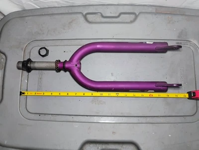 BMX Mongoose Fling 19" Fork 1" Steering Tube Threaded - Image 1 of 4