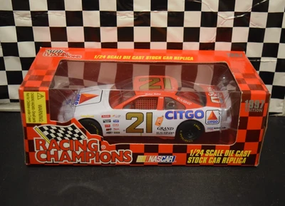 1997 Racing Champions # 21 Michael Waltrip Citgo 1:24 Scale Ford - Image 1 of 4