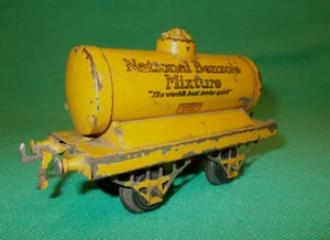 Hornby O Gauge NATIONAL BENZOLE TANK WAGON Circa 1928 (Yellow Buffers) Gauge 0 - Picture 1 of 8