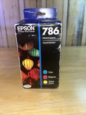 Epson Durabrite 786xl Black & 786 Standard Color Ink Cartridges - Image 1 of 4