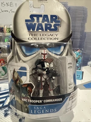 Figura de acción Star Wars The Legacy Collection Arc Trooper Commander Saga Legends Foto 1 de 2