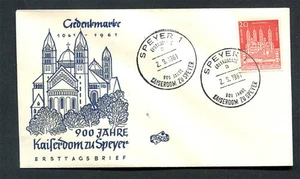 Germania - BRD: Bellissima copertina primo giorno del 1961 (2.9.61) - CTO - Foto 1 di 1