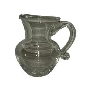 Simon Pearce Crystal Creamer Pitcher Hand Made Mark - Picture 1 of 20