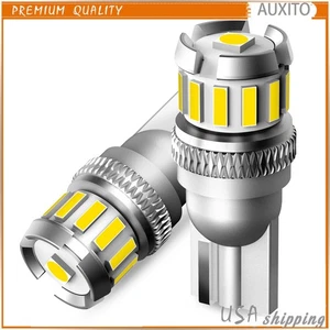 2PCS T10 LED License Plate Light Bulbs 6000K Super Bright White 168 2825 194 H - Picture 1 of 9
