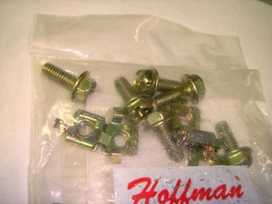 Hoffman P-GFM6 New Cage Nuts and Bolts with Rectangular Holes - Picture 1 of 1