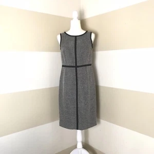 NWOT Jones Studio Womens Size 6 Sleeveless Career Sheath Dress Textured - Picture 1 of 10