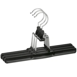 Hosenspanner Spannbügel Metall Schwarz Kunststoffummantelt - Menge wählbar - - Bild 1 von 13