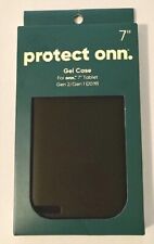 protect onn. Black Gel Case for onn. 7" Tablet Gen 2/Gen 1 (2019)