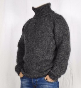 Hand Knitted Sweaters for Men for sale 