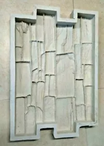 Moule Matrice Fausse Pierre Reconstruite Craie Ciment Veneer Pierre Moule Béton - Picture 1 of 10