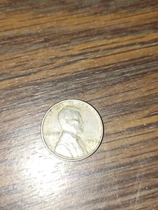 1943 Steel Wheat Penny No Mint Mark Error "L" Touches Rim Liberty  - Picture 1 of 7