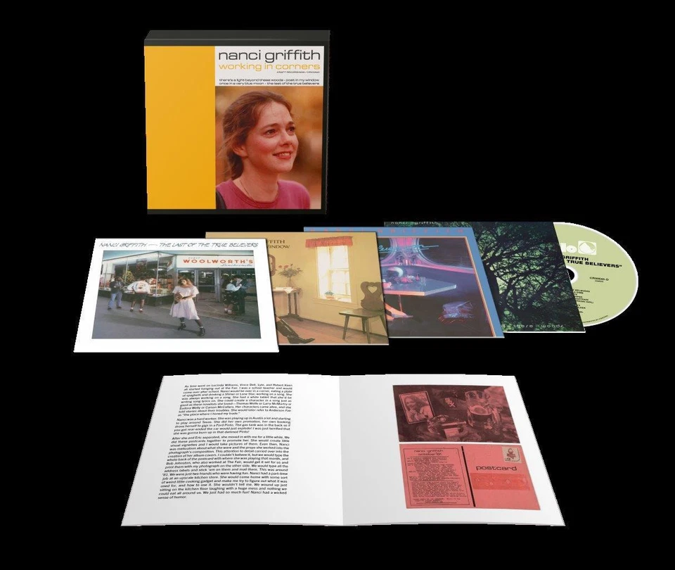Nanci Griffith - Working In Corners 4CD - Image 1 of 1