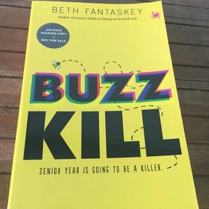 Buzz Kill Beth Fantaskey Advanced Reading Copy Uncorrected Proof Paperback - Picture 1 of 5