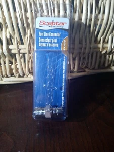 Scepter Marine Fuel Line Connector Chrysler Force 1/4 Npt - Picture 1 of 3
