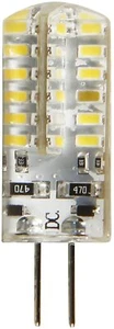 LED-Stiftsockellampe McShine Silicia, G4, 2W, 160 lm, weiß - Bild 1 von 4