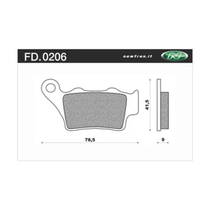 Newfren Front Brake Pads for BMW F850 GS ADVENTURE 2019-2021 >Tour Sintered - Picture 1 of 1