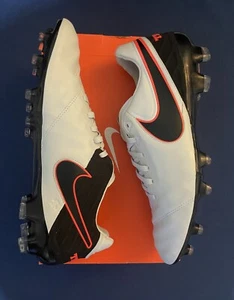 NIKE TIEMPO LEGACY II FG LEATHER SOCCER CLEATS SIZE 12 WITH BOX USA MEXICO - Picture 1 of 10