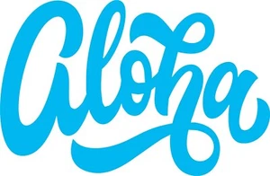 ALOHA 6 inch high quality vinly decal - Picture 1 of 16