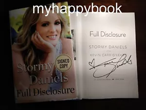 SIGNED Full Disclosure by Stormy Daniels, autographed, new - Picture 1 of 5