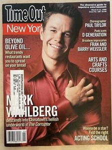 Time Out N.Y. March 1999 Mark Wahlberg Paul Taylor Fran & Barry Weissler LkNew - Picture 1 of 2