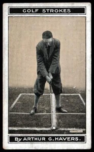 Morris - 'Golf Strokes Series' (1923) - Stance for Full Shot with Cleek - Picture 1 of 2