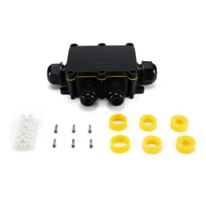 4 Wege Klemmdose Abzweigdose Verteilerdose Aussen Anschlussdose IP68 Wasserdicht - Bild 1 von 11
