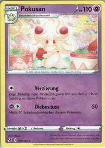 Pokemon Tarjeta SWSH02 Choque de los Rebeldes Nº 87/192 Pokusan - Imagen 1 de 1