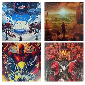 Displate Metal Posters Limited Edition 3D-Druck Glow Holo-Finish Auswahl NEU - Bild 1 von 87
