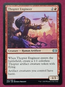 Magic The Gathering DOUBLE MASTERS THOPTER ENGINEER red card MTG - Imagen 1 de 2