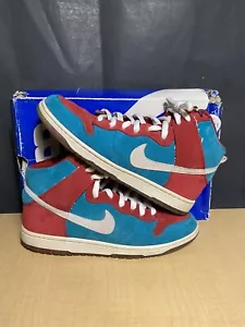 Nike Dunk SB High 2009 Bloody Gums Tiffany Off White Union Chicago Size 10.5 - Picture 1 of 7