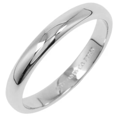 TIFFANY & Co. Alianza de boda Forever platino 3 mm Lucida nuevo $1,500 Foto 1 de 4