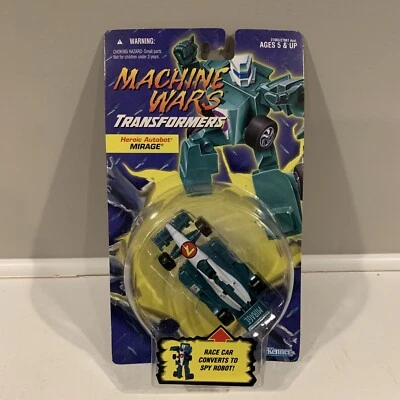 TRANSFORMERS MACHINE WARS MIRAGE AUTOBOT New Kenner - Factory Sealed 1996 - Image 1 of 4