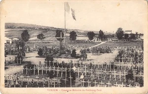 CPA 55 VERDUN CIMETIERE MILITAIRE DU FAUBOURG PAVE - Picture 1 of 1