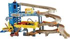  Cars 4-Level Toy Garage with Track Play, Kid-Powered Playset 4-level Garage