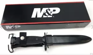 Smith Wesson M&P Knife M7 Bayont + Scabbard S&W NIB NEW - Picture 1 of 5