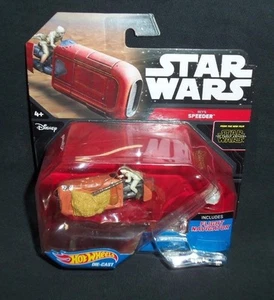 Star Wars REY'S SPEEDER Hot Wheels  - Picture 1 of 4