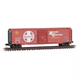 Z Scale - MICRO-TRAINS LINE 505 00 432 SANTA FE - ATSF 50' Standard Box Car - Picture 1 of 5