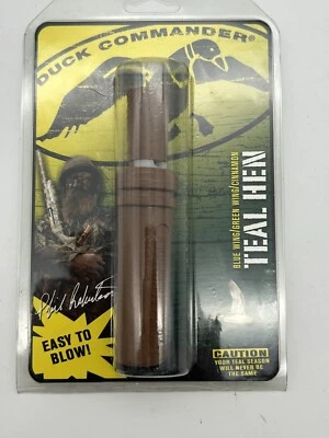 Duck Commander  Blue-Winged Teal Hen Double Reed Brown Hunting Duck Call New - Image 1 of 4