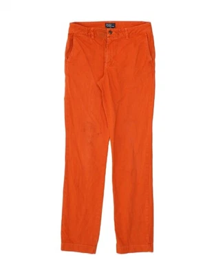 Pantalones informales ajustados Polo Ralph Lauren para niños 15-16 años W28 L32 naranja CL09 Foto 1 de 4