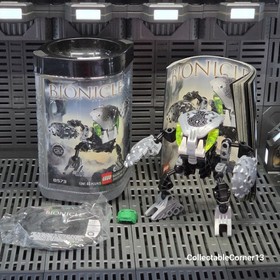 LEGO BIONICLE: Nuhvok-Kal (8573) Complete W/ Instructions, Canister, & CD-Rom