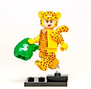 LEGO® Cheetah w/ Money $ Bag - DC Comics - colsh-6 (colsh06) Minifigure 77906 - Picture 1 of 7