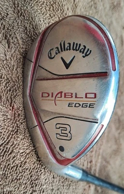Golf Club Lefty CALLAWAY DIABLO EDGE Hybrid 3 21 Graphite R Regular Flex Left H  - Image 1 of 4