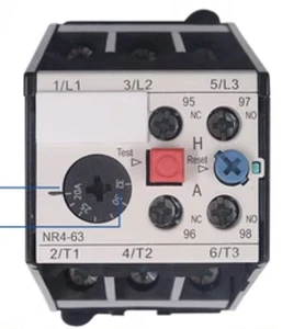Relè sovraccarico termico nuovo CHINT NR4-63/F 20-32A spedizione gratuita - Foto 1 di 2