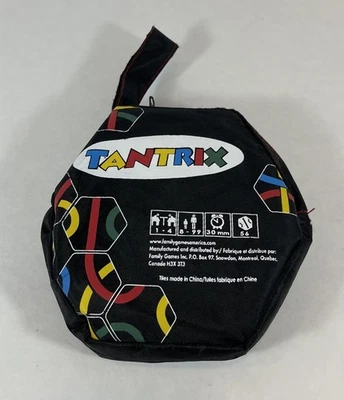 TANTRIX Puzzle Strategy Tile Game In Travel Pouch - COMPLETE - Image 1 of 2
