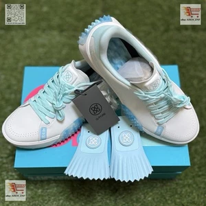 G/Fore Gfore G4 Kiltie G.112 Golf Shoe Sneaker ⛳️ Ladies 8.5 Day Break Blue Camo - Picture 1 of 11