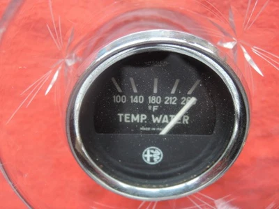 ALFA ROMEO DUETTO Usado Original JAEGER Italia Calibre Temperatura Agua Fecha 1968 Foto 1 de 4
