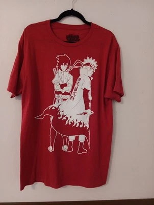 Camiseta Naruto Shippuden Manga Anime Ripple Junction Talla L Rojo Foto 1 de 3