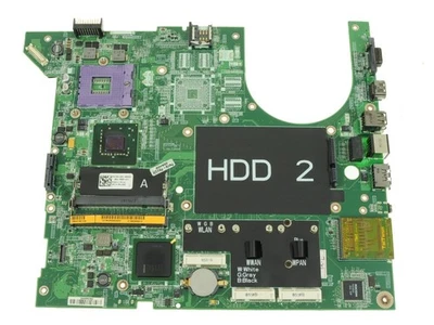 Dell OEM Studio 17 1735 Motherboard System Board  Intel Video NU493 - Image 1 of 3