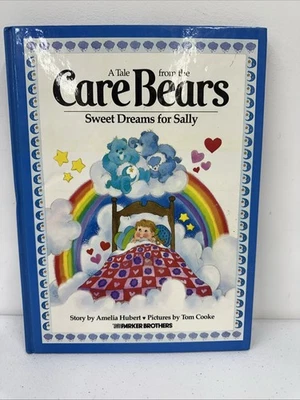 Care Bears Sweet Dreams For Sally Book 1983 Parker Brothers (Hardcover) - Image 1 of 4